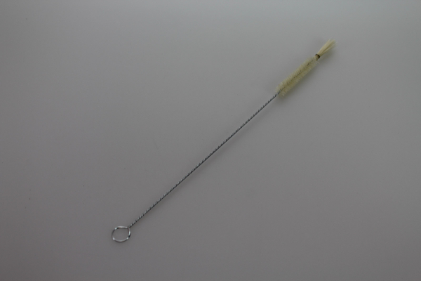 Flaschenbürste klein mit Kopfbündel / Naturborste, Länge 20 cm, Ø 10 mm